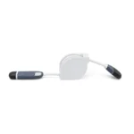 Cable Retractil C61 - Blanco - Imagen 2
